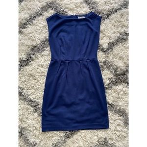 LOFT Navy Blue Dress. Size 2P